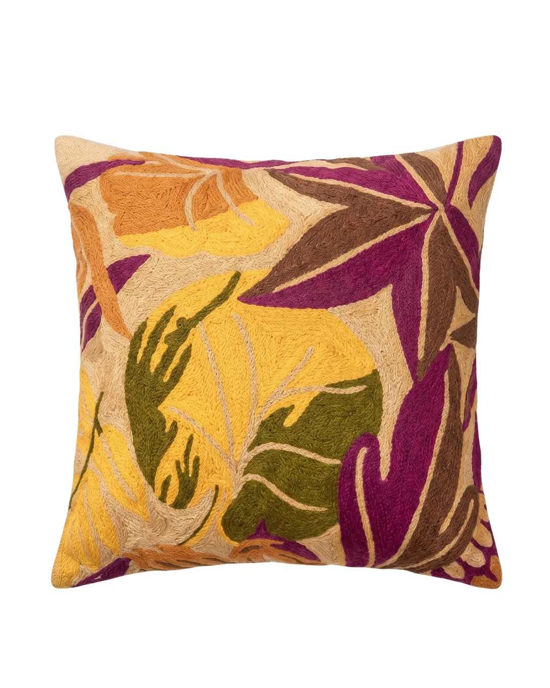 Autumn Ember Foliage Cushion Cover - Image 3
